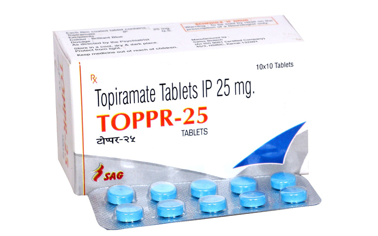 Topiramate là thuốc trị nhức đầu do động kinh