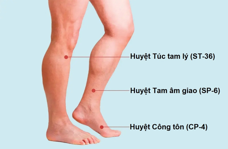 Có thể phối cùng các huyệt khác để mang tới nhiều công dụng khác nhau